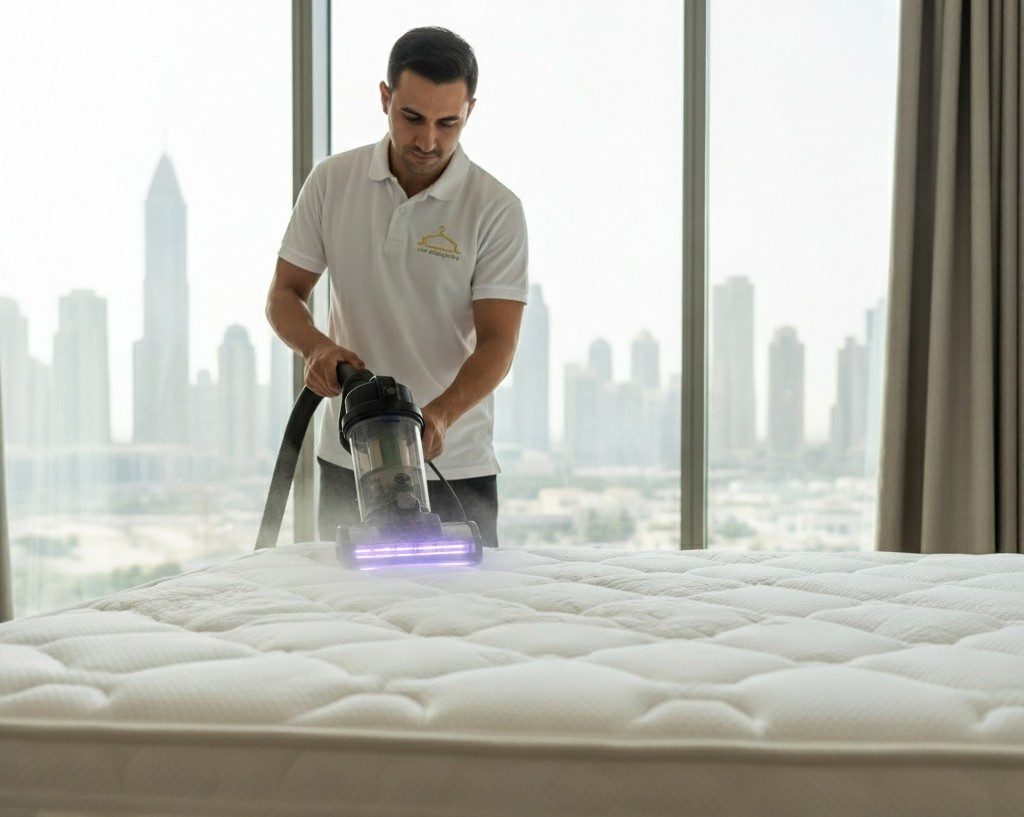 Advanced washing technology for bedding care in Dubai